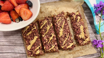 Oat bars with everything