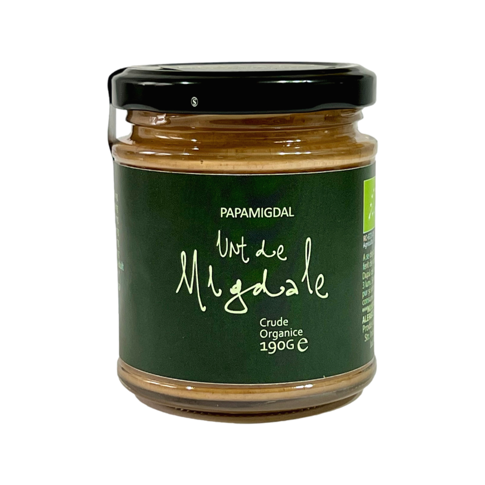 Unt de migdale - organic, crud – Papamigdal